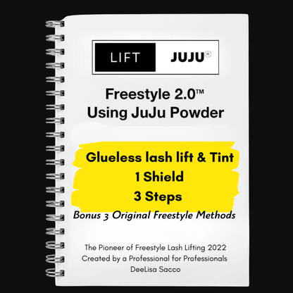 Freestyle 2.0 online lash lift and tint training with JuJu Powder – Lift JuJu