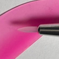 pointed tip rubber brush for lash lift